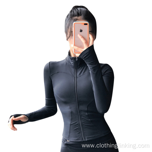 Quick-Dry Breathable Sports Jacket Women